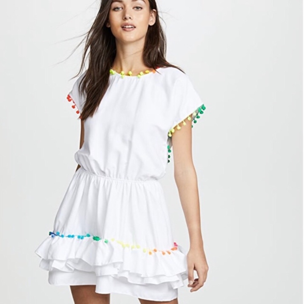 Peixoto Nissi Pom Pom Dress